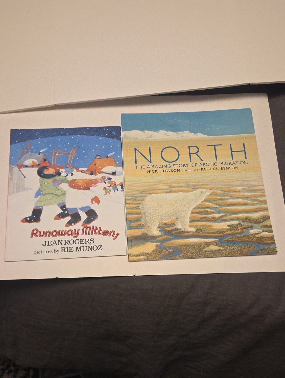 Runaway Mittens And The Amazing Story Of Arctic Migration - Set of Two (2) Books